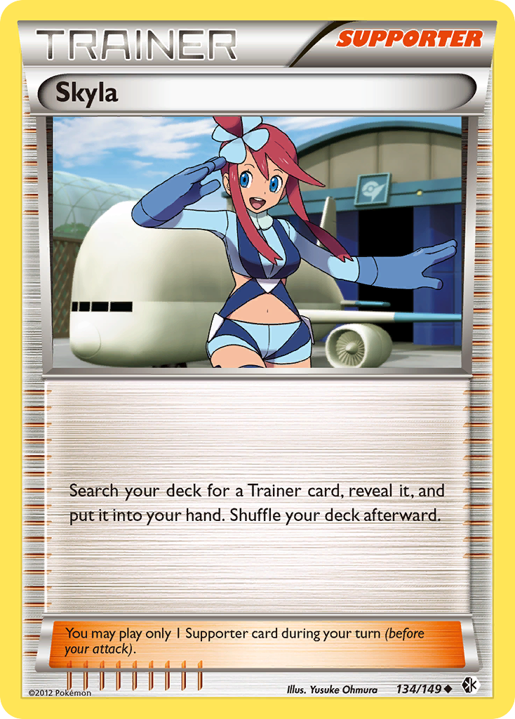 Skyla (134/149) [Black & White: Boundaries Crossed] | Dumpster Cat Games