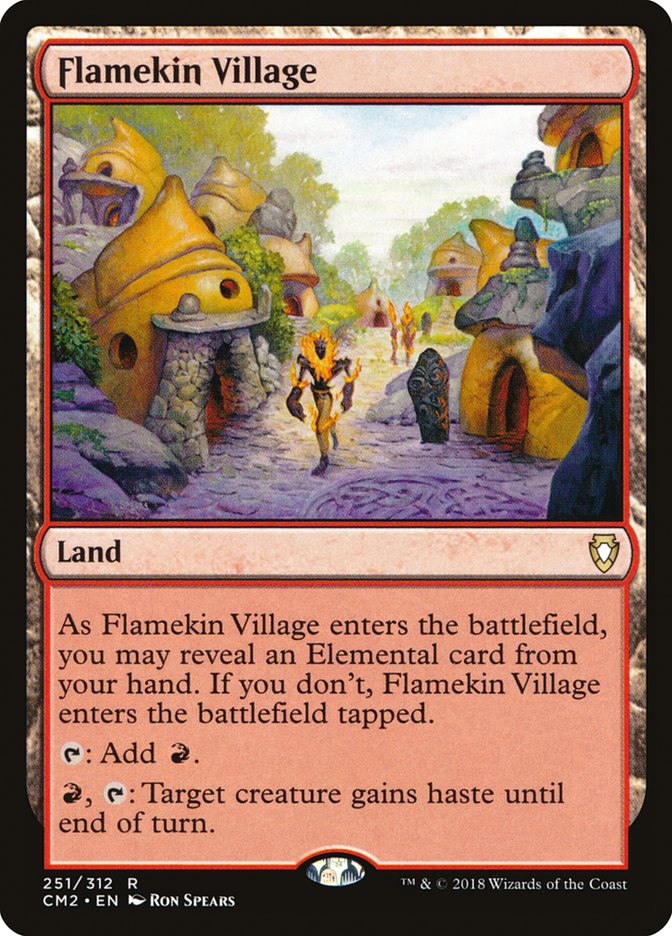 Flamekin Village [Commander Anthology Volume II] | Dumpster Cat Games