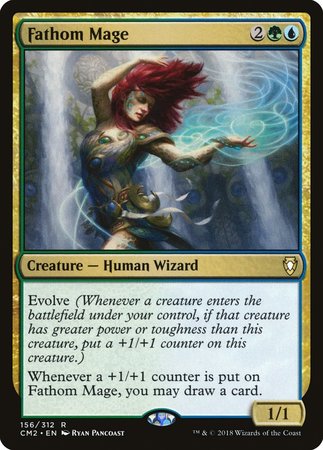 Fathom Mage [Commander Anthology Volume II] | Dumpster Cat Games