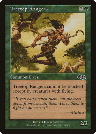 Treetop Rangers [Urza's Saga] | Dumpster Cat Games