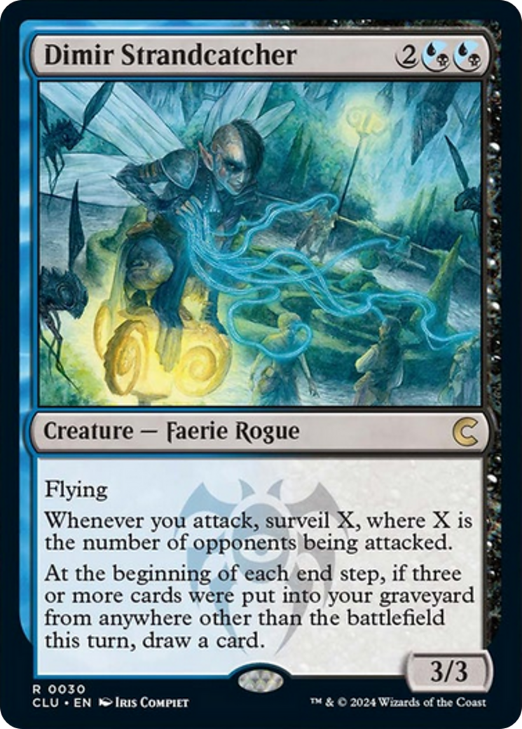 Dimir Strandcatcher [Ravnica: Clue Edition] | Dumpster Cat Games