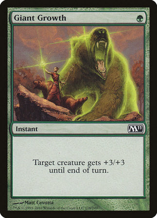 Giant Growth [Magic 2011] | Dumpster Cat Games