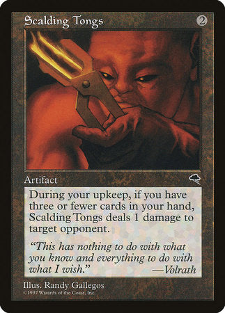 Scalding Tongs [Tempest] | Dumpster Cat Games