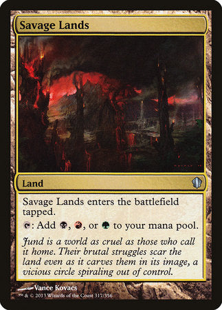 Savage Lands [Commander 2013] | Dumpster Cat Games