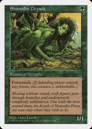 Shanodin Dryads [Fifth Edition] | Dumpster Cat Games
