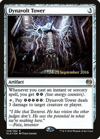 Dynavolt Tower [Kaladesh Promos] | Dumpster Cat Games