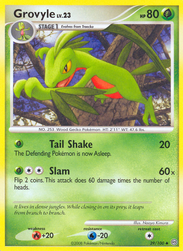 Grovyle (39/100) [Diamond & Pearl: Stormfront] | Dumpster Cat Games