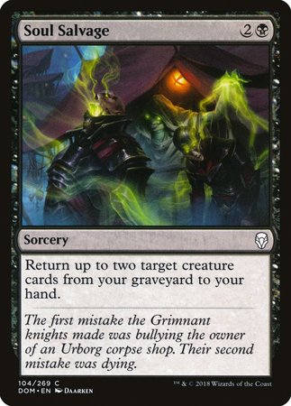 Soul Salvage [Dominaria] | Dumpster Cat Games