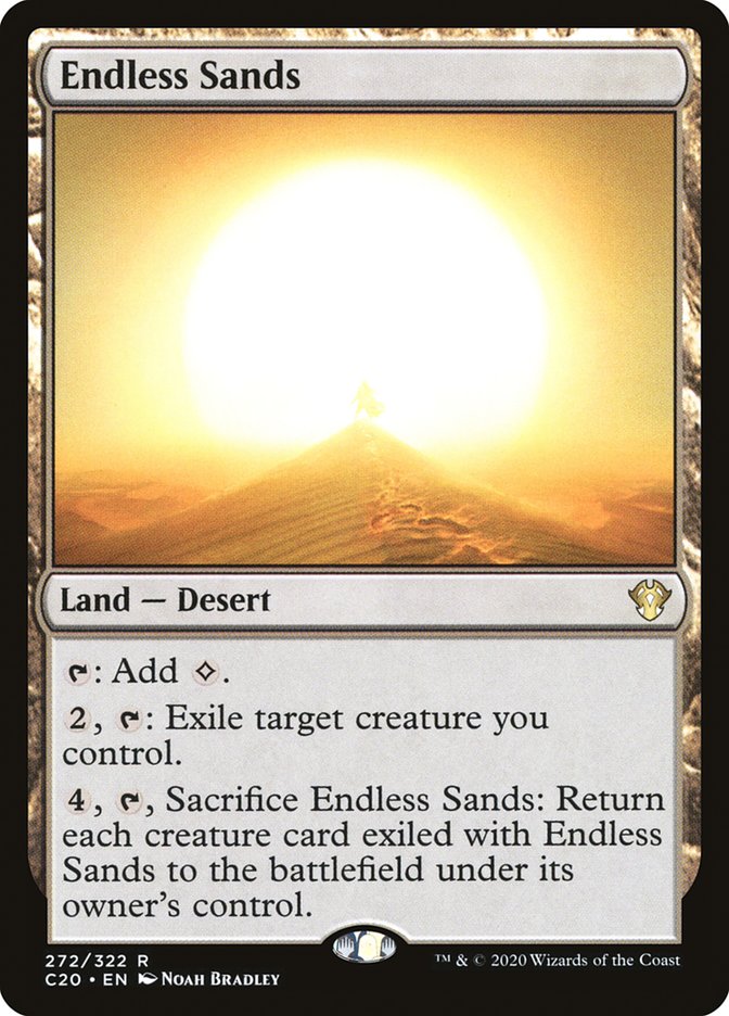 Endless Sands [Commander 2020] | Dumpster Cat Games