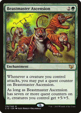Beastmaster Ascension [Commander 2015] | Dumpster Cat Games