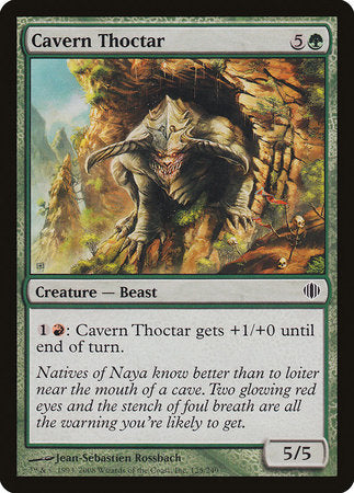 Cavern Thoctar [Shards of Alara] | Dumpster Cat Games