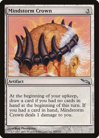 Mindstorm Crown [Mirrodin] | Dumpster Cat Games
