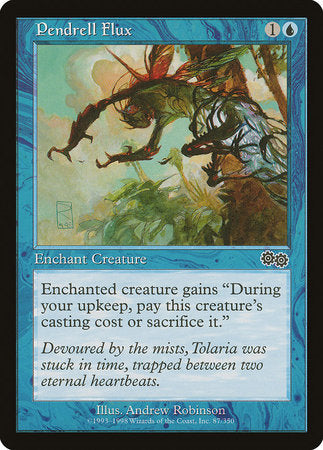 Pendrell Flux [Urza's Saga] | Dumpster Cat Games