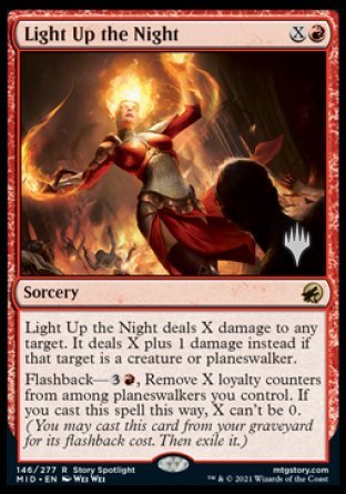 Light Up the Night (Promo Pack) [Innistrad: Midnight Hunt Promos] | Dumpster Cat Games