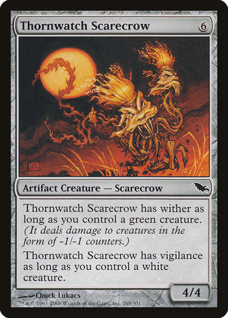 Thornwatch Scarecrow [Shadowmoor] | Dumpster Cat Games