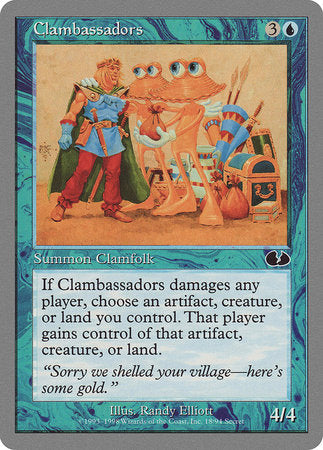 Clambassadors [Unglued] | Dumpster Cat Games