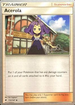 Acerola (112/147) (Infinite Force - Diego Cassiraga) [World Championships 2017] | Dumpster Cat Games