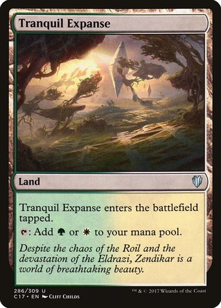 Tranquil Expanse [Commander 2017] | Dumpster Cat Games