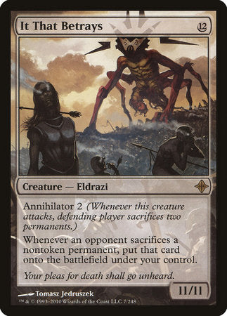 It That Betrays [Rise of the Eldrazi] | Dumpster Cat Games
