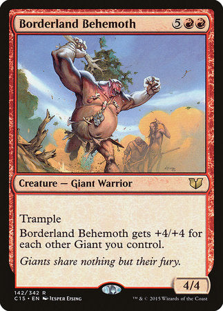 Borderland Behemoth [Commander 2015] | Dumpster Cat Games