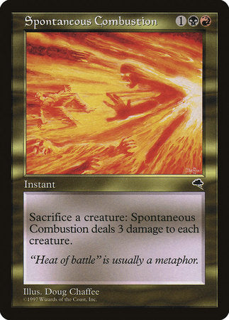 Spontaneous Combustion [Tempest] | Dumpster Cat Games