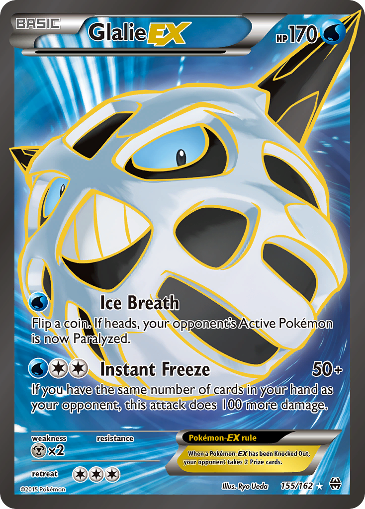 Glalie EX (155/162) [XY: BREAKthrough] | Dumpster Cat Games