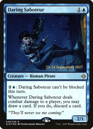 Daring Saboteur [Ixalan Promos] | Dumpster Cat Games