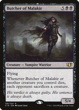 Butcher of Malakir [Commander 2014] | Dumpster Cat Games