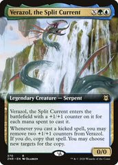 Verazol, the Split Current (Extended Art) [Zendikar Rising] | Dumpster Cat Games