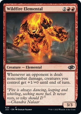 Wildfire Elemental [Jumpstart 2022] | Dumpster Cat Games
