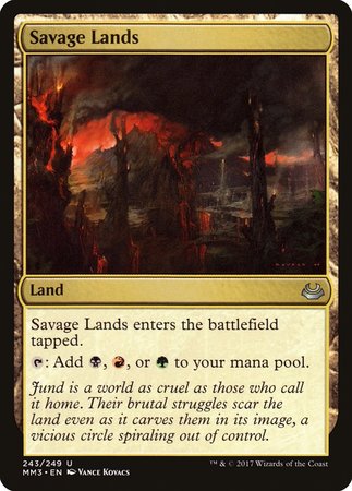 Savage Lands [Modern Masters 2017] | Dumpster Cat Games