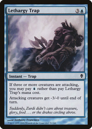 Lethargy Trap [Zendikar] | Dumpster Cat Games