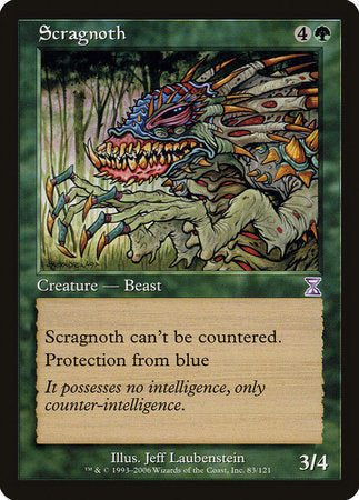 Scragnoth [Time Spiral Timeshifted] | Dumpster Cat Games
