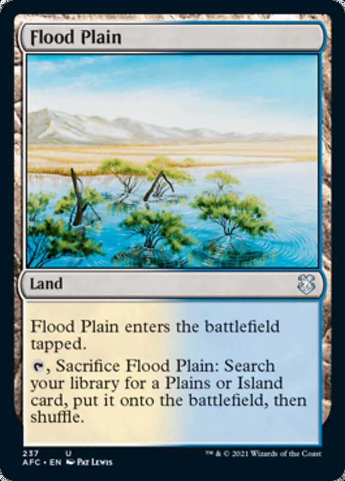 Flood Plain [Dungeons & Dragons: Adventures in the Forgotten Realms Commander] | Dumpster Cat Games