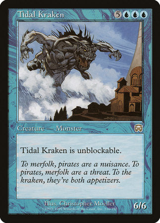 Tidal Kraken [Mercadian Masques] | Dumpster Cat Games