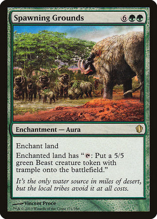 Spawning Grounds [Commander 2013] | Dumpster Cat Games
