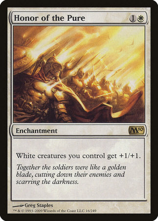 Honor of the Pure [Magic 2010] | Dumpster Cat Games