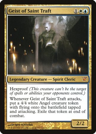 Geist of Saint Traft [Innistrad] | Dumpster Cat Games