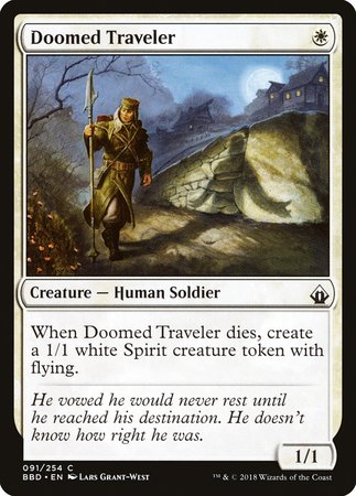 Doomed Traveler [Battlebond] | Dumpster Cat Games