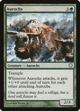 Aurochs [Coldsnap Theme Decks] | Dumpster Cat Games