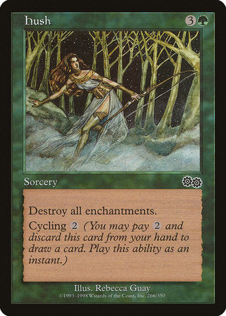 Hush [Urza's Saga] | Dumpster Cat Games