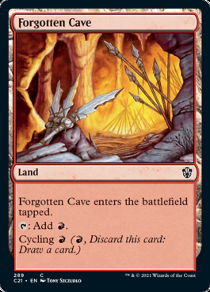 Forgotten Cave [Commander 2021] | Dumpster Cat Games