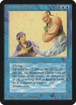 Mahamoti Djinn [Limited Edition Alpha] | Dumpster Cat Games