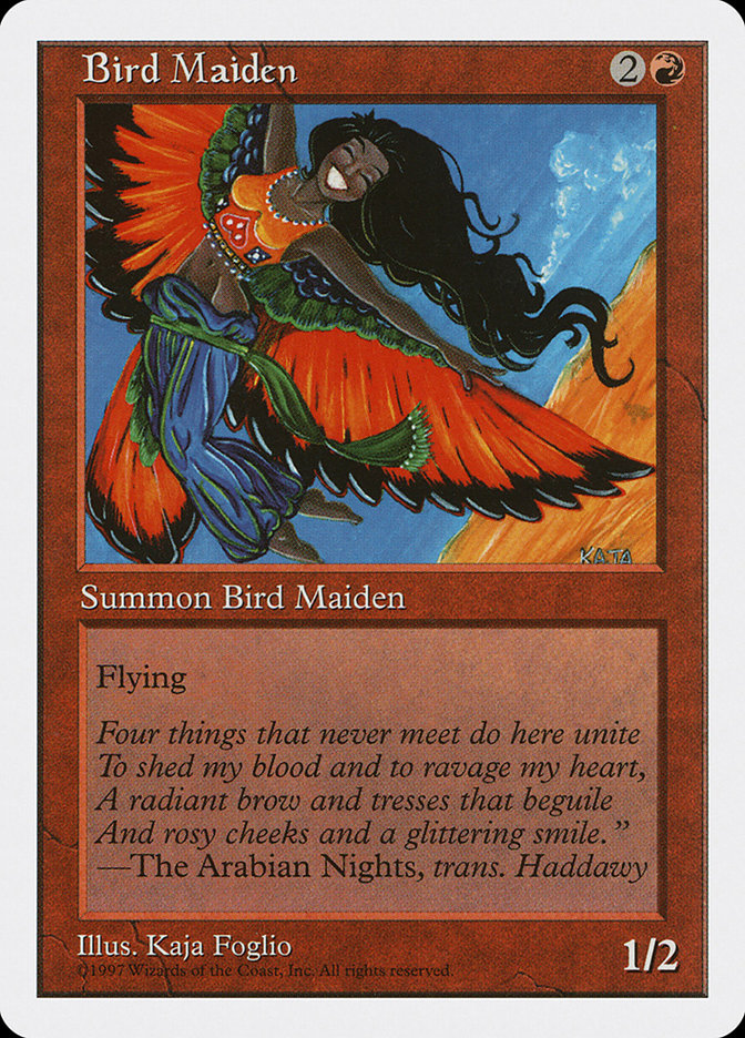 Bird Maiden [Fifth Edition] | Dumpster Cat Games
