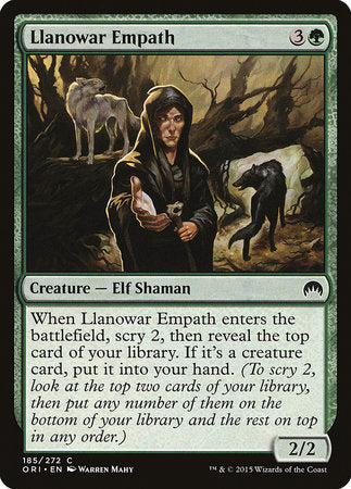 Llanowar Empath [Magic Origins] | Dumpster Cat Games
