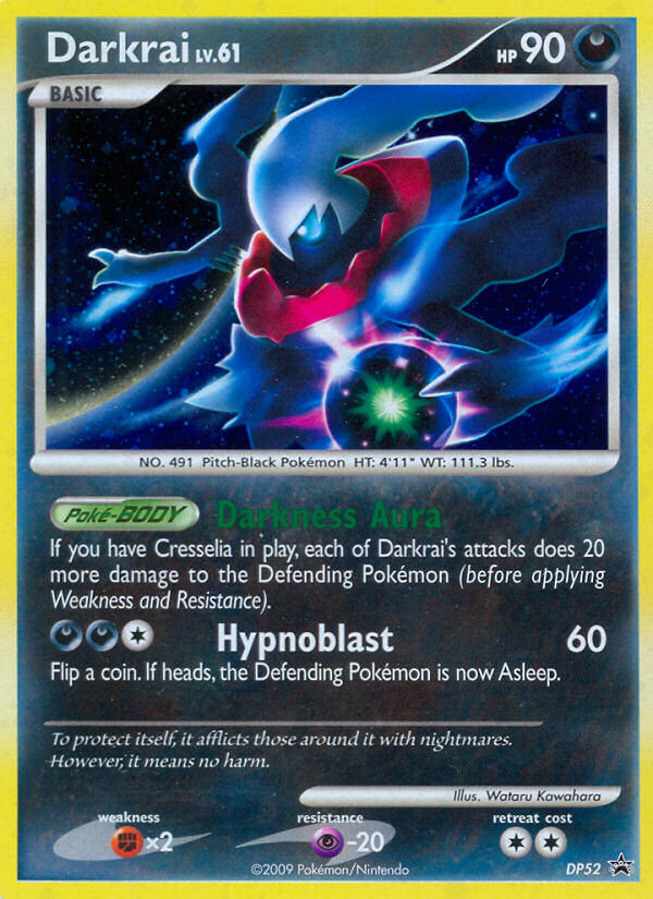 Darkrai LV.61 (DP52) [Diamond & Pearl: Black Star Promos] | Dumpster Cat Games