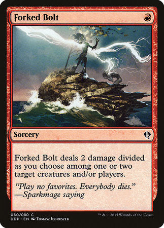 Forked Bolt [Duel Decks: Zendikar vs. Eldrazi] | Dumpster Cat Games