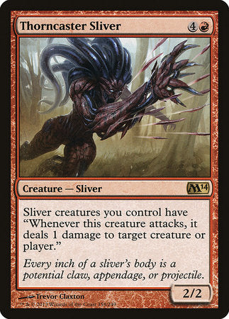 Thorncaster Sliver [Magic 2014] | Dumpster Cat Games