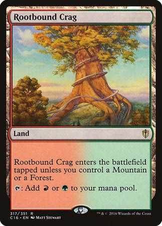 Rootbound Crag [Commander 2016] | Dumpster Cat Games