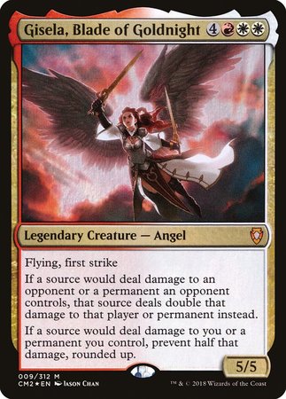 Gisela, Blade of Goldnight [Commander Anthology Volume II] | Dumpster Cat Games